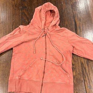 Free People Anchor Print Zip Up